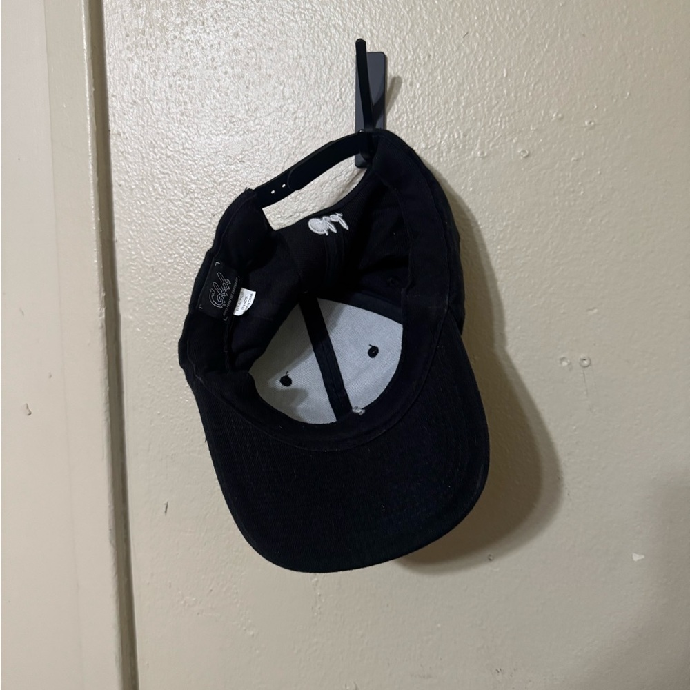 Black Graphic Baseball Cap - Picture 3 of 3